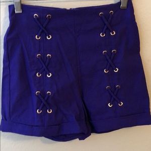 Purple Bebe shorts
